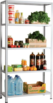Стеллаж металлический Практик MS 160/70х50/3м Стеллаж металлический Практик MS 160/70х50/3м