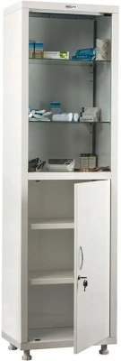 Шкаф медицинский металлический Hilfe МД 1 1650/SG