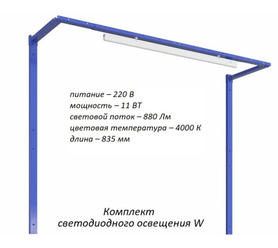 Верстак Практик Expert (№607) W160.F2/F2.021